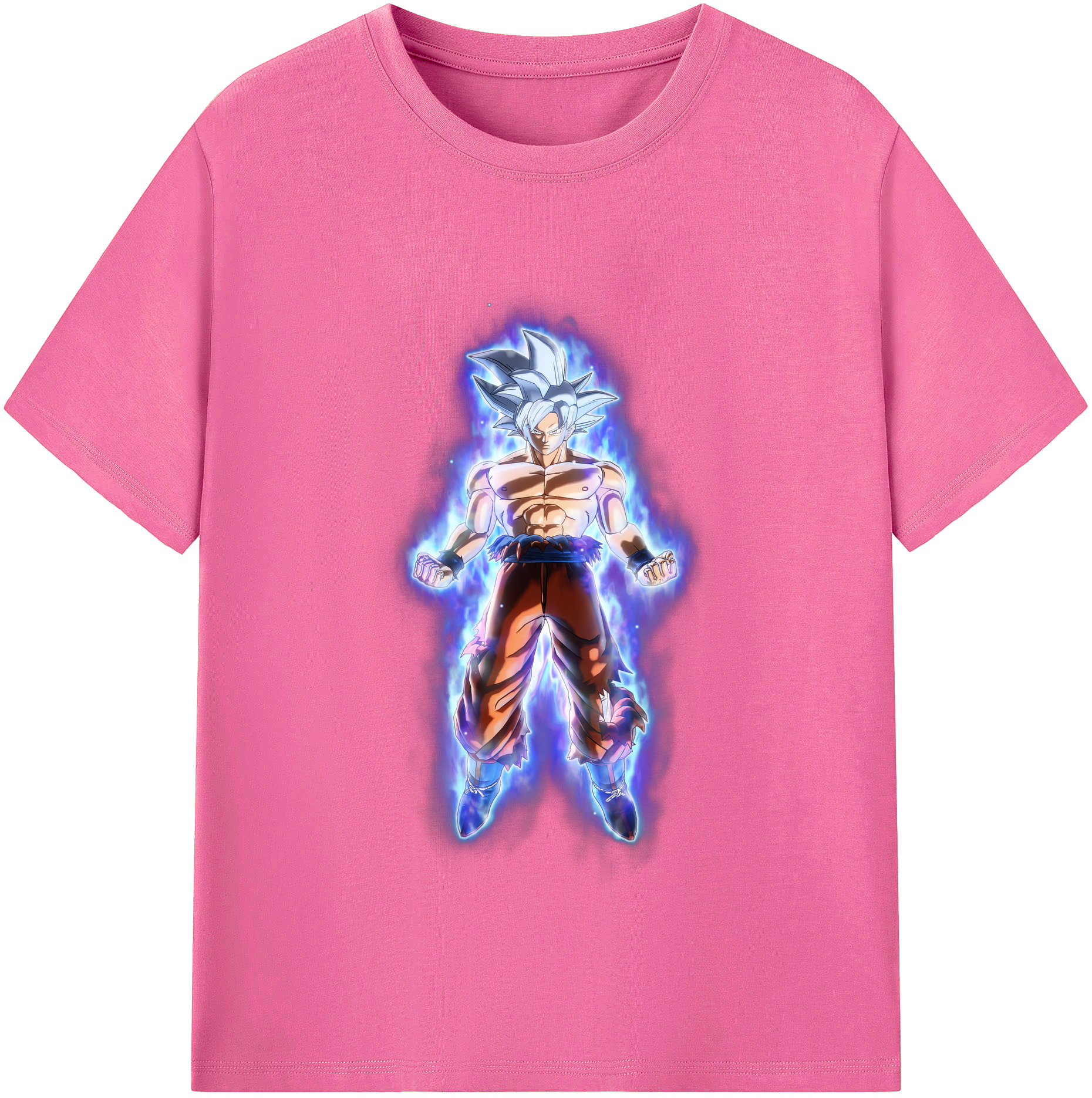 （画像用） ドラゴンボール 孫悟空（そん ごくう）Son Goku カカロット DRAGON BALL Kakarotto レディースカジュアルプリントTシャツ（綿100％）